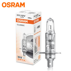 Osram | OSRAM CLASSIC H1 64150  P14.5s Headlight Car Halogen Standard White Light Bulb 12V 55W 3200K Brightness Auto Fog Lamp OEM Hi/Low