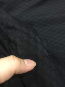 Vải Cotton Hàn họa tiết màu đen dày vừa co giãn (khổ 1m5)may đầm váy vestset comple thiết kế thời trang