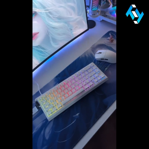 Attack Shark X68 HE 60% Wired 8KHz Rapid Trigger Mechanical Gaming Keyboard Magnetic Switch