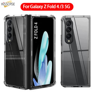 KISSCASE For Samsung Z Fold5 5G Case Galaxy Zfold5 Gel Case Galaxy Z Fold5 Fold4 Fold3 Fold2 Clear Case Phone Case Clear TPU Bumper Phone Case Samsung Galaxy Z Fold 5 5G Cover