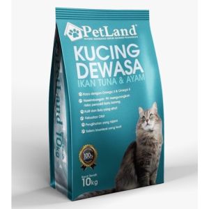 Petland Premier cat food/makanan kucing Ikan Tuna dan Ayam(Repack)