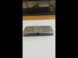 Jepit Kaca Plat Kotak 180 Derajat HL