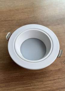 Lampu Led Downlight 3 Warna 3 Watt 3 Watt Tanam Plafon Bodi Besi