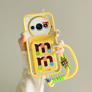 Cute Female Redmi A3X 4G Phone Case Creative Cartoon Silicone Protective Cover Anti-Fall Card Holder Environmentally Friendly