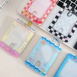 Star Acrylic Card Holder | Idol Card Protection & Desktop Display | Gift for K-pop Fans & Students