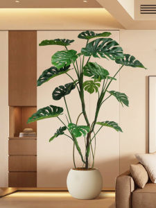 LIANYOU | Simulated Ficus Green Plant Large Decor