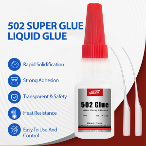 20g Professional Super Glue Extra Strong 502 Fast Instant Adhesive Cyanoacrylate Hardware Metal Cars Wood Craft Hobby Seconds Bond.