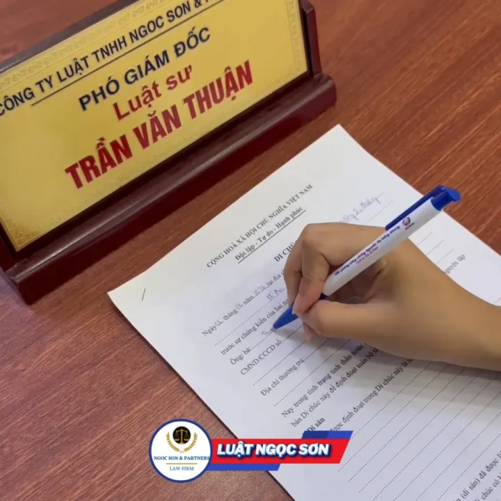 Combo 05 Bộ Mẫu Đơn Di Chúc Có Người Làm Chứng Mới Nhất 2026 + Có Hướng ...