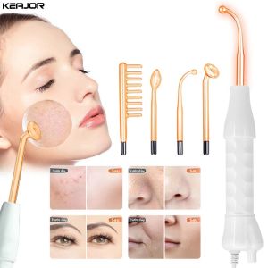 Máy Massage Da Mặt Bằng Đèn Neon Trị Liệu Điện Cao Tần Trị Mụn Trẻ Hóa Làm Săn Chắc Giảm Nếp Nhăn Thiết Bị Làm Đẹp Đa Chức Năng