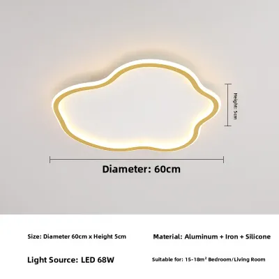 HONGJI | Simple Modern Creative Cloud Design Bedroom Ceiling Light