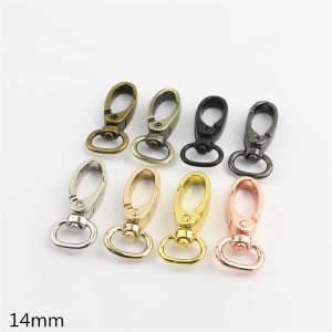 Box and Bag Hardware Accessories Hooks More Types In Stock Keychain Large Olive-Shape Buckle Snap Hook Hooks 4 Points Inner Diameter 1.4