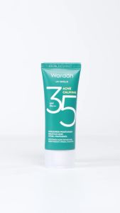 Wardah UV Shield Sunscreen Moisturizer Wajah Anti Jerawat SPF 35 PA +++ (35ML)