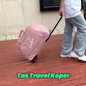 YooWoo Tas travel trolley/Tas penyimpanan kapasitas besar/Tas perjalanan/tas travelling