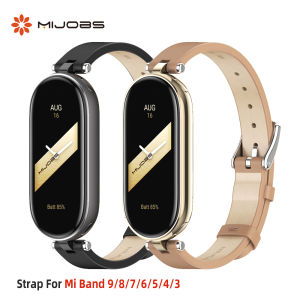 Strap for Mi Band 10 9 8 7 6 5 Ladies Watchband for Xiaomi Smart Band 9 for Mi Band 8 Wristband For Mi Band 7 Strap Leather
