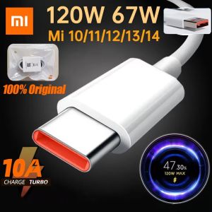 Cáp Xiaomi Original Type-C 120W 67W Sạc Nhanh 6A cho Poco X7 Pro F5 Redmi Note 13 12 Mi 15 14 | Dây 1 mét tiêu chuẩn vàng