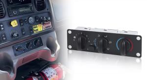 Bảng Điều Khiển Điều Hòa Không Khí/điều Khiển Nhiệt Độ Cho Xe Freightliner M2 B2 108SD 114SD 2002-2024 24 Chân OE 599008 Kiểu Núm Vặn
