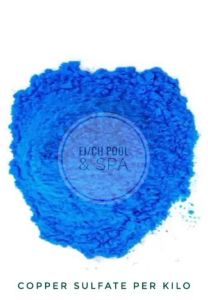 Copper Sulfate Algaecide KILO for Pools & Spas - 1kg - Taiwan Made
