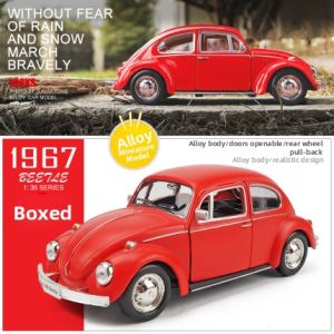 Red Toy Car Model