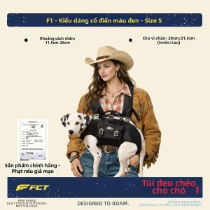 FCT | Balo Đựng Thú Cưng Có Quai Đeo Hai Vai