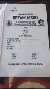 100 pcs Map Rekam Medik Plastik Murah & Map Business File Folio F4