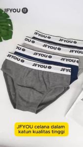 JFYOU Paket 4 Celana Dalam Cotton - Hemat & Praktis