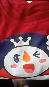 T-Shirt Kaos Anak Laki Laki Dan Perempuan Motif MIXUE Size MLXL