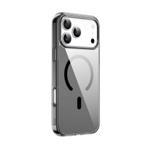 WIWU Transparent Magnetic Shockproof for iPhone 18 Pro max Case Compatible with MagSafe Scratch Resistant Phone Bumper Cover for iPhone 17 Pro