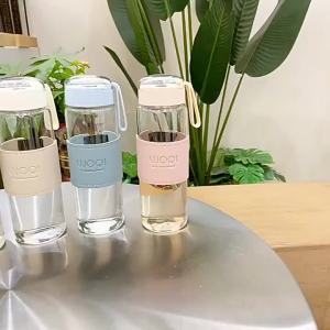 Korean Style Cute Fresh Fashionable Heat Resistant Glass Tea Cup