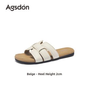 Agsdon | Easy Slip On Flat Womens Shoes For Summer Dress Pairing