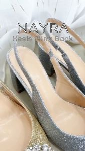 Viditi Nayra sling back Block Heels 6 cm // Shoes // Sepatu Import Wanita // Hak Tinggi // Wedding // Wisuda // Seserahan // Hangout // Nikah // Sangjit // Prewed