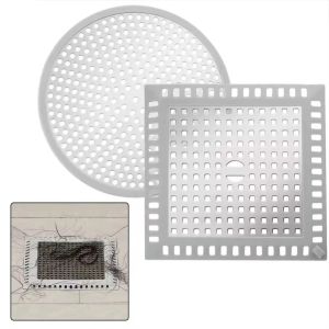 Universal 304 Stainless Steel Round Floor Drains replace Cover Plate Anti-clogging Shower Drains Hair Catcher Bathroom Fixture