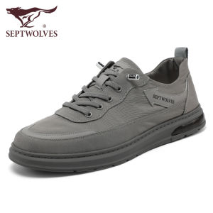 Septwolves Low-Top Canvas Shoes Mens Soft Bottom Casual Thin Model Breathable Summer Autumn Trendy Plain Color Rubber Outsole