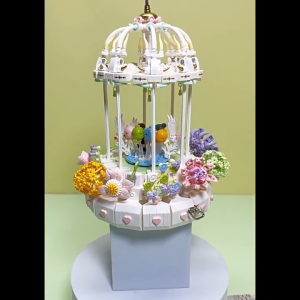 กล่องดนตรี ของเล่น ตัวต่อ ชิงช้าสวรรค์ ม้าหมุน DIY ของขวัญวันวาเลนไทน์