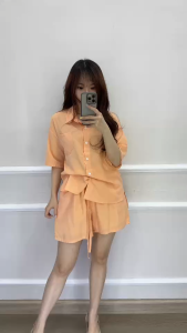 SV 6772 - Hanna Set | Silvervogue | Set Atasan dan Celana Katun Pakaian Wanita