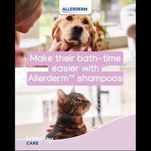 Virbac Allerderm Shampoo for Sensitive Skin / Dry & Scaly Skin / Normal Skin for Cats & Dogs 250ml- kcpetsg