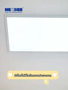 Neobee โคมไฟดาวน์ไลท์ LED แบบสแน็ปอิน แสงขาว แสงวอร์ม รุ่น NB-APN บาง เรียบ ติดั้งง่าย ถนอมสายตา