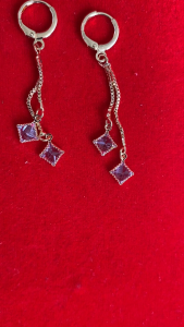 ANTING CLIP WANITA MODEL MATA KOTAK ANTING MATA