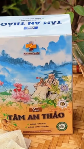 Trà Tâm An Thảo Kim Bảo An - An Thần - Ngủ Ngon - Thanh nhiệt - Ổn Định Huyết Áp - Hương Vị Tự Nhiên