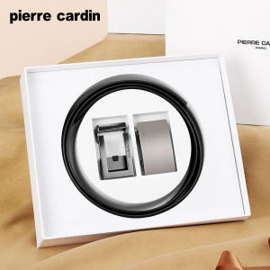 Pierre Cardin | Double Buckle Business Belt Genuine Leather