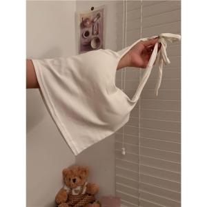 Áo Ba Lỗ Hở Lưng Mùa Hè Cho Nữ Áo Ba Lỗ Cổ Treo Thắt Lưng Áo Ba Lỗ Hở Lưng Áo Ba Lỗ Lót Ngực Áo Ba Lỗ Lót Ngực Pure Desire Hot Bé Gái