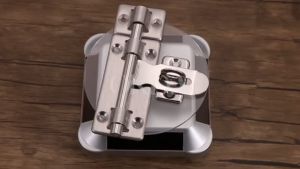 OKDA 4 To 8 Door Latch Lock Stainless Steel Bolt Door Buckle Wood Door & Window Anti-Theft Latch Lock