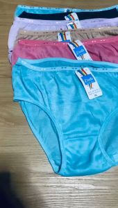CD/Celana Dalam Wanita Lusinan Jumbo Bahan Katun Lembut Warna Random