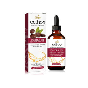 Eelhoe Jojoba Hair Serum Prevent Baldness Scalp Treatment Repair Dry Damage Frizzy Thinning Hair Nourish Hair Regrowth Essence Nourishing Scalp Massage Treatment Repairing Damaged Dry Moisturize Promoting Growing Anti Hair Loss Serum