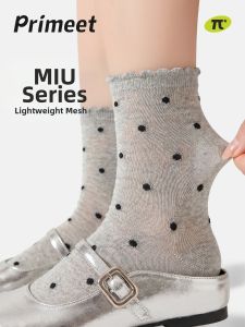 PRIMEET | Thin Ballet Style Mesh Socks Mid-calf