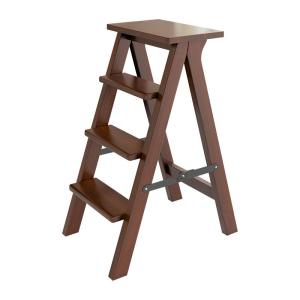 Thick Wooden Foldable Step Ladder