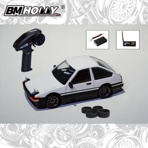 Tuohai Bmrx-Fld Ae86 Frame Fr Mini Rc Car 1/28 Rear Drive Remote Control Drift Vehicle Model Boy Toy Gift Bmrx-Fld-86 Zh-1399