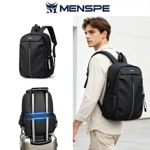 MENSPE Fashion Men’s Backpack Laptop Backpack  Large Capacity Backpack Business Computer Backpack 15.6-inch Laptop Backpack Waterproof Backpack College Commuting Backpack Leisure School Bag For Travel Study Business