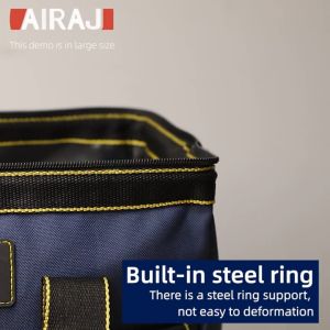 COD KIRIM CEPAT Taffware Tas Perkakas Tukang bangunan multifungsi kuat tebal Storage Tool Bag Waterproof Wear Resistant - A03403