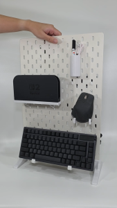 IKEA SKÅDIS Pegboard | Freestanding Feet Attachment (Low Profile & Normal version) | by 3DPSolver