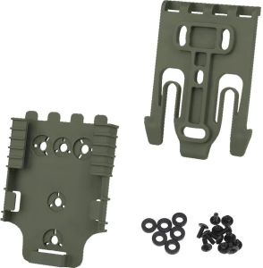 โลหะ Modular ปืนพก HOLSTER อะแดปเตอร์ใช้งานร่วมกับแพลตฟอร์ม QLS ยุทธวิธี DROP ขา band Universal เข็มขัด Suite Quick ดึงวาด